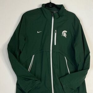 Nike Authentic Men’s Vintage blokecore  Michigan State Jacket size Large